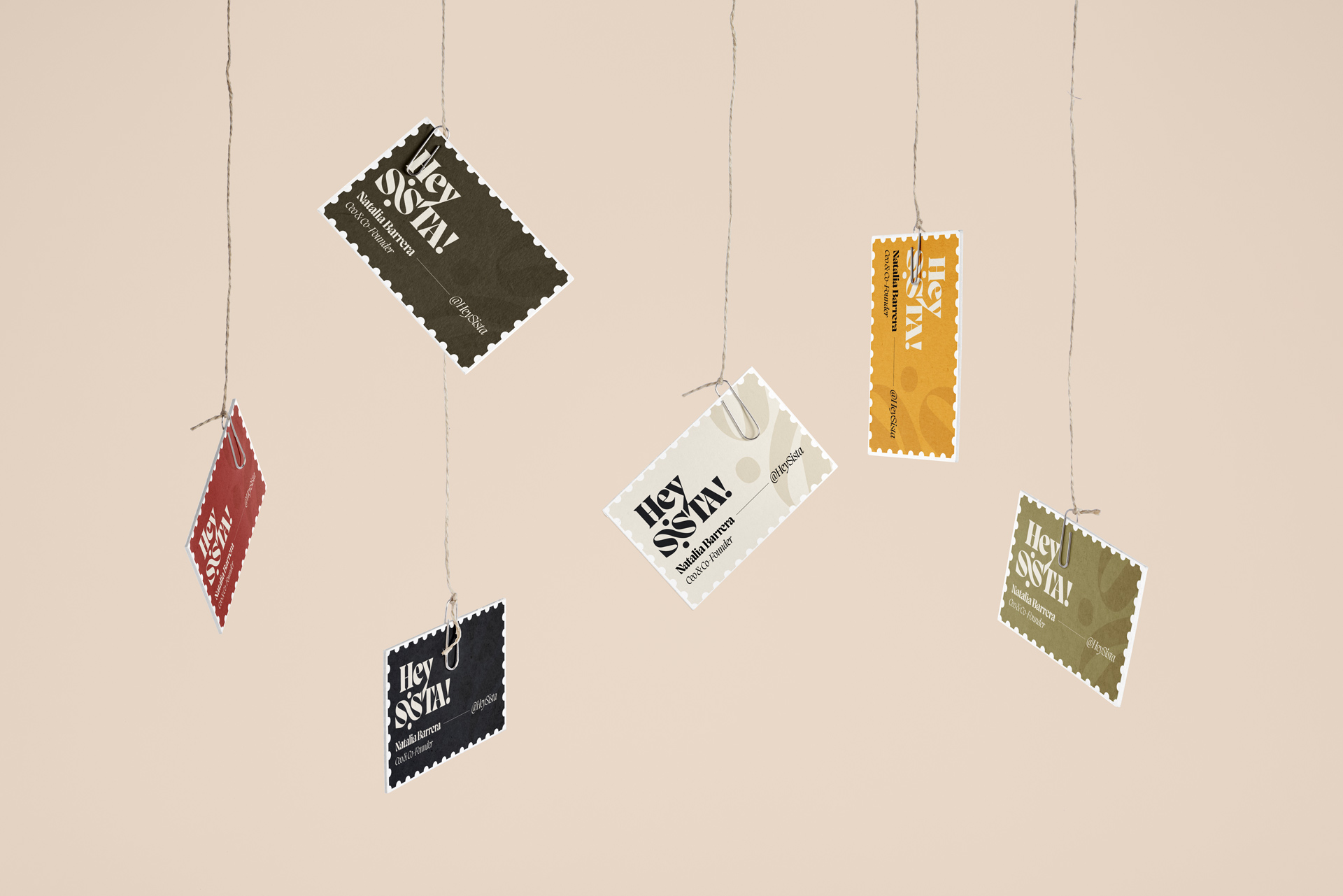 Hanging-Business-Card-Mockup